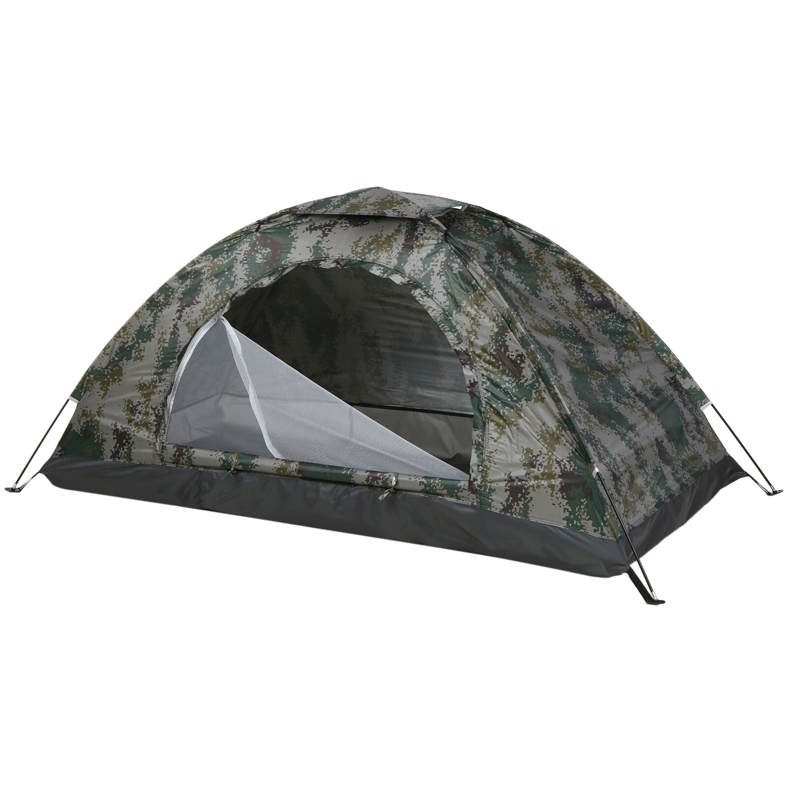 Cheap Goat Tents Single Layer Portable Tent Ultralight Camping Tent Anti UV Coating UPF 30+ for Outdoor Camping Backpacking Beach Fishing   